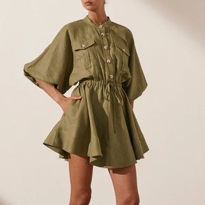 100% linen Shona joy dress